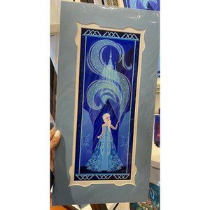 Disney Parks Ashley Taylor Print Frozen Elsa